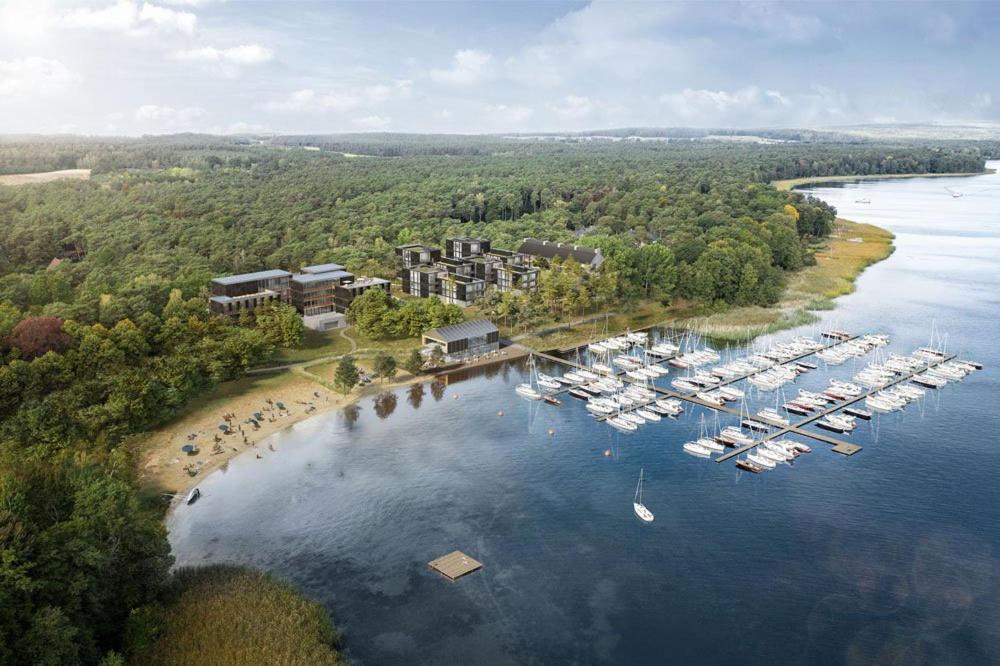 Marina Maisonette Seeblick Mit Pool Und Sauna Bad Saarow Bagian luar foto