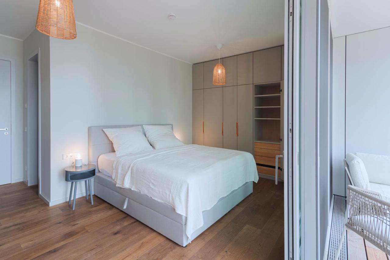 Marina Maisonette Seeblick Mit Pool Und Sauna Bad Saarow Bagian luar foto