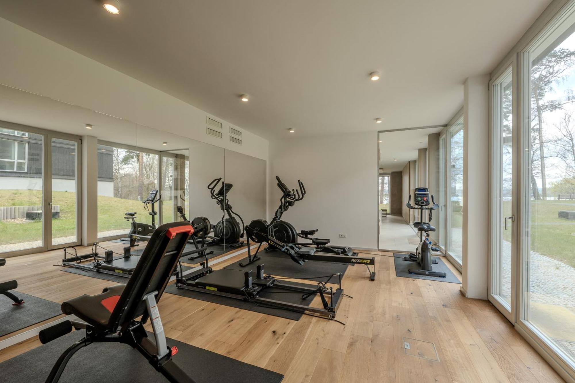 Marina Maisonette Seeblick Mit Pool Und Sauna Bad Saarow Bagian luar foto