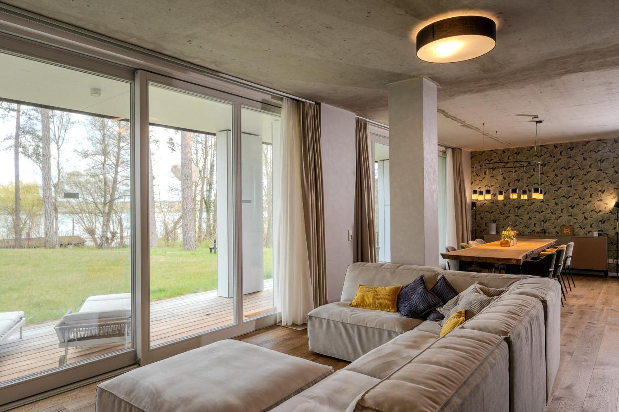 Marina Maisonette Seeblick Mit Pool Und Sauna Bad Saarow Bagian luar foto