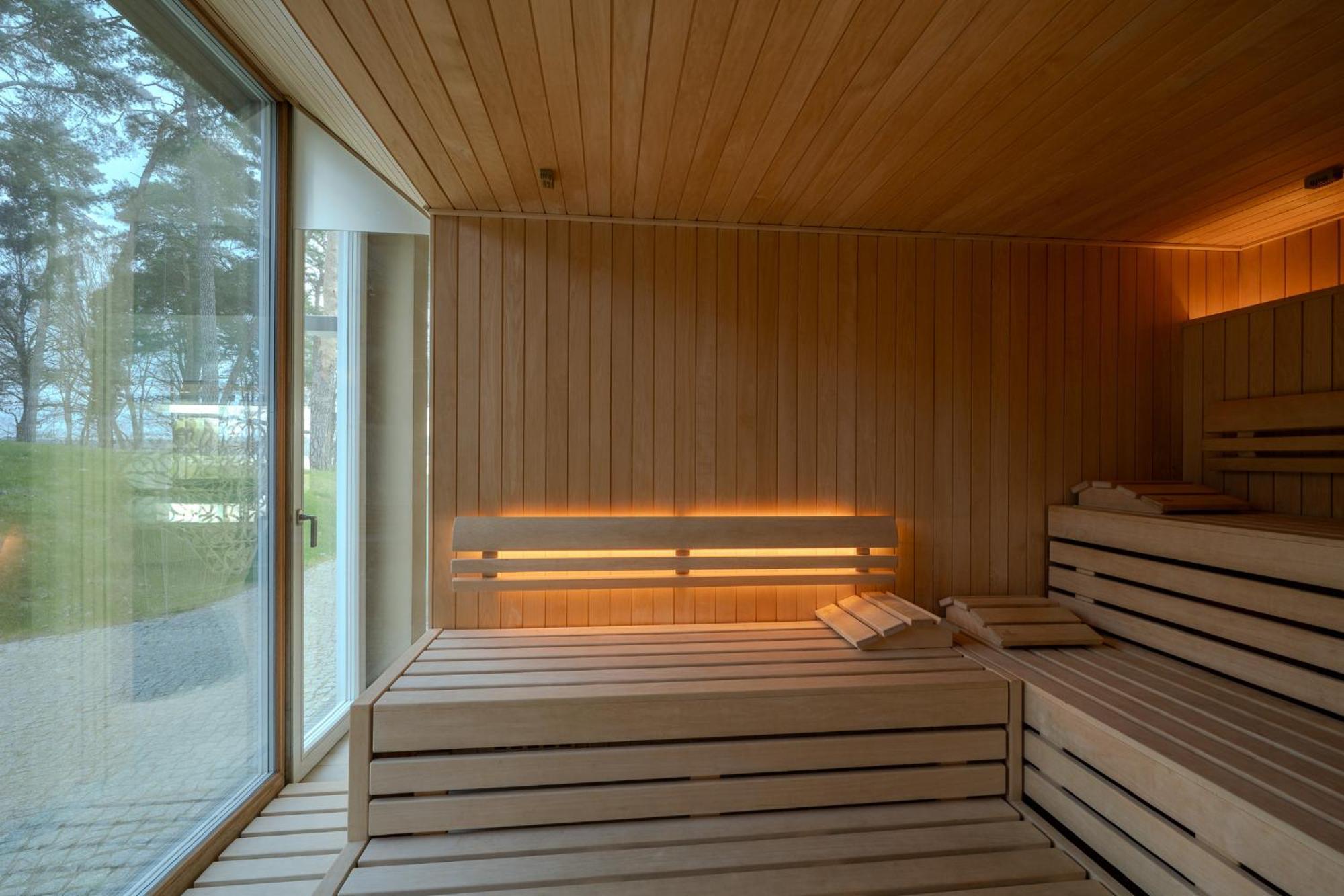 Marina Maisonette Seeblick Mit Pool Und Sauna Bad Saarow Bagian luar foto